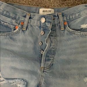 AGOLDE Parker denim shorts - Never been worn